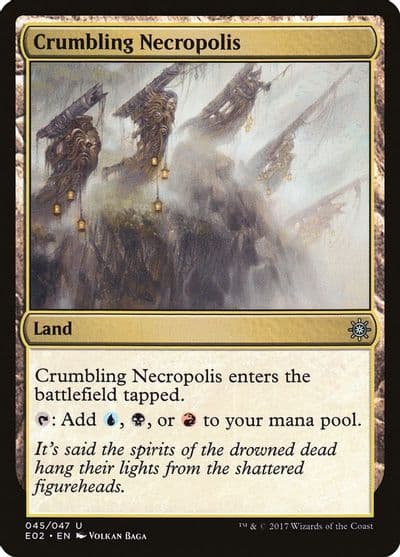 Crumbling Necropolis Explorers of Ixalan Magic card