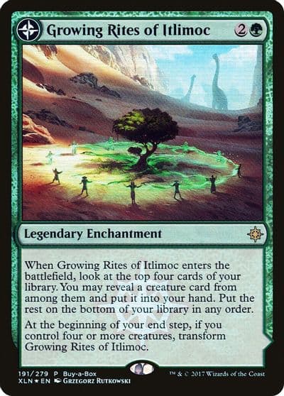 Growing Rites of Itlimoc Buy-A-Box Promos Magic card