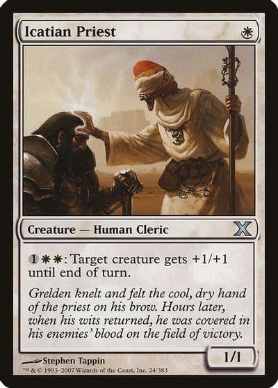 Icatian Priest 10th Edition Magic card