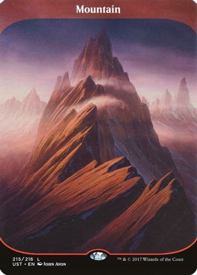 Mountain Unstable Magic card
