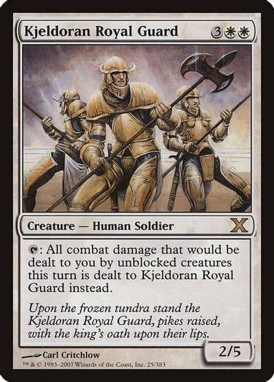 Kjeldoran Royal Guard 10th Edition Magic card