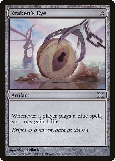 Krakens Eye 10th Edition Magic card