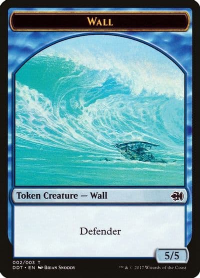 Wall Token Duel Decks: Merfolk vs. Goblins Magic card