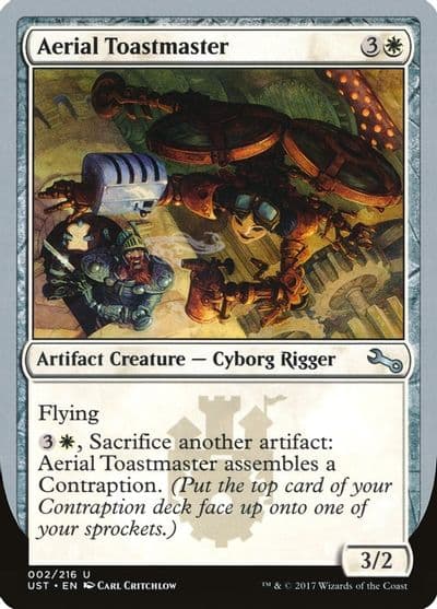 Aerial Toastmaster Unstable Magic card