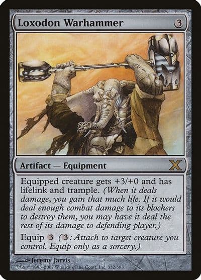 Loxodon Warhammer 10th Edition Magic card