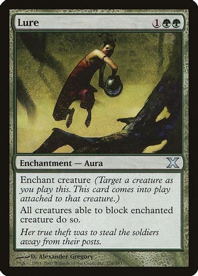 Lure 10th Edition Magic card