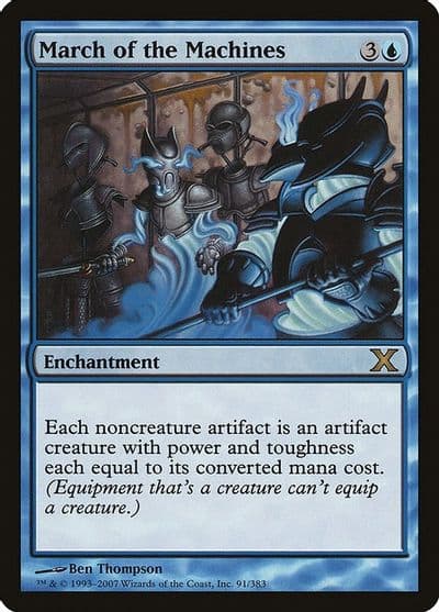 March of the Machines 10th Edition Magic card