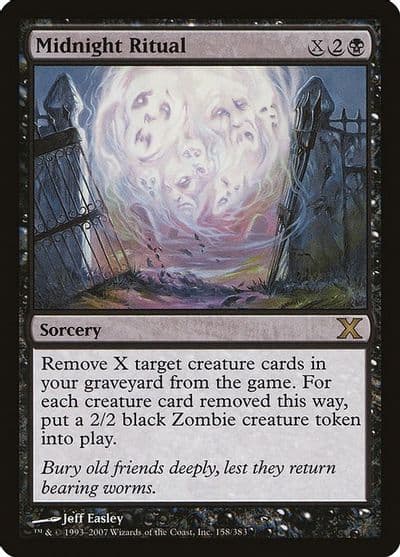 Midnight Ritual 10th Edition Magic card