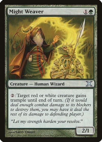 Might Weaver 10th Edition Magic card
