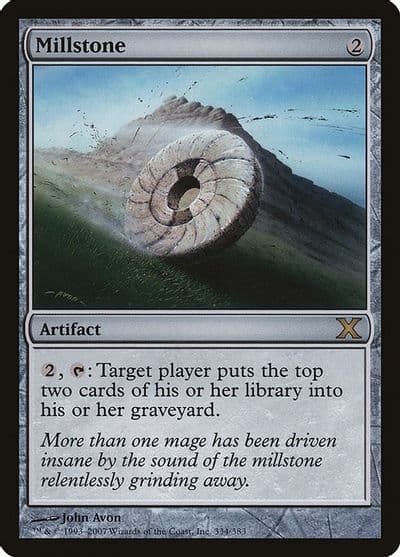 Millstone 10th Edition Magic card