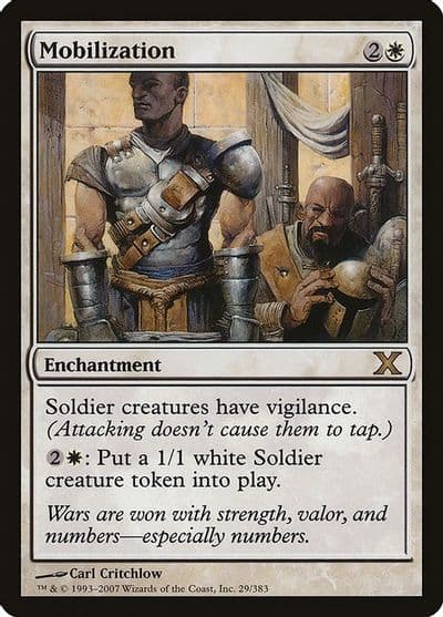 Mobilization 10th Edition Magic card