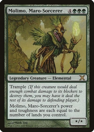 Molimo Maro Sorcerer 10th Edition Magic card