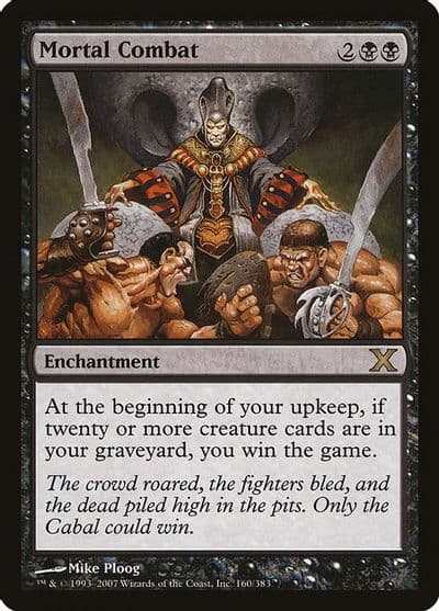 Mortal Combat 10th Edition Magic card