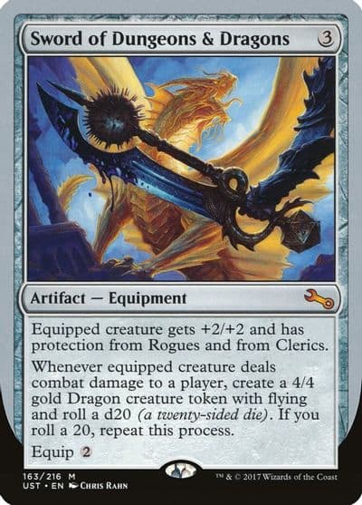 Sword of Dungeons and Dragons Unstable Magic card