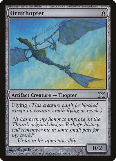 Ornithopter 10th Edition Magic card