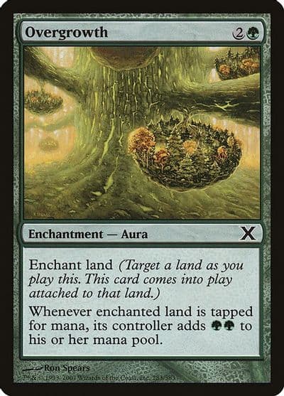 Overgrowth 10th Edition Magic card