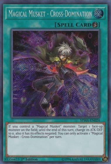 Magical Musket Cross Domination Spirit Warriors Yu-Gi-Oh! card