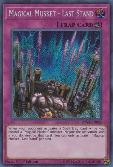 Magical Musket Last Stand Spirit Warriors Yu-Gi-Oh! card