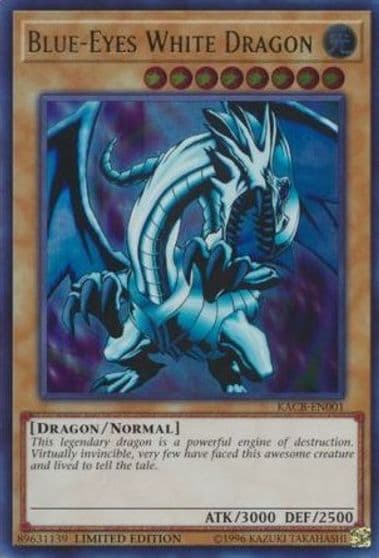 Blue Eyes White Dragon Collector's Boxes Yu-Gi-Oh! card