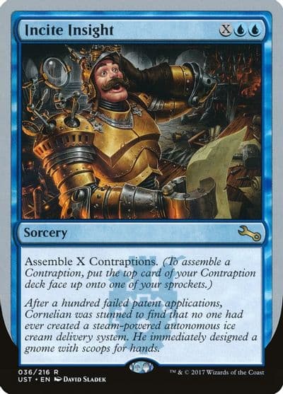 Incite Insight Unstable Magic card