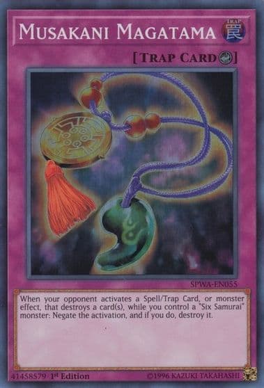 Musakani Magatama Spirit Warriors Yu-Gi-Oh! card