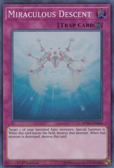 Miraculous Descent Spirit Warriors Yu-Gi-Oh! card