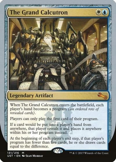 The Grand Calcutron Unstable Magic card