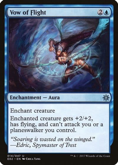 Vow of Flight Explorers of Ixalan Magic card