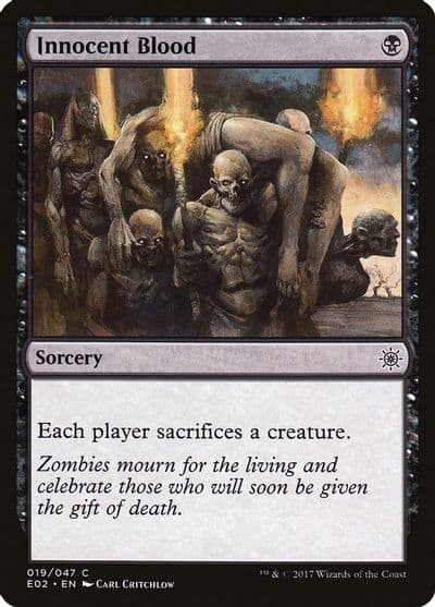 Innocent Blood Explorers of Ixalan Magic card