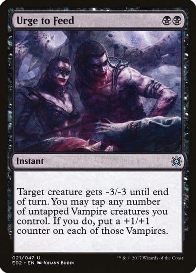 Urge to Feed Explorers of Ixalan Magic card