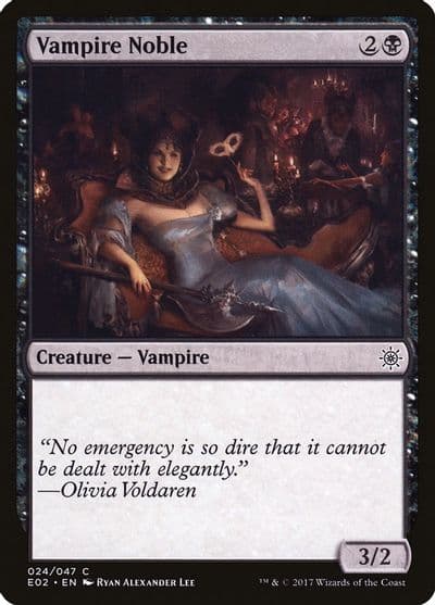 Vampire Noble Explorers of Ixalan Magic card