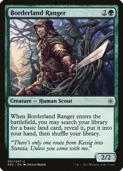 Borderland Ranger Explorers of Ixalan Magic card