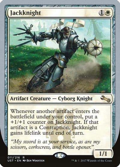Jackknight Unstable Magic card
