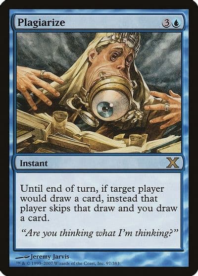 Plagiarize 10th Edition Magic card