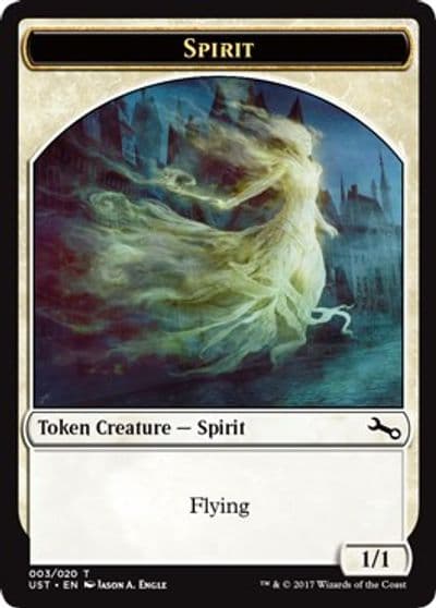 Spirit Token Unstable Magic card