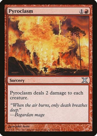 Pyroclasm 10th Edition Magic card