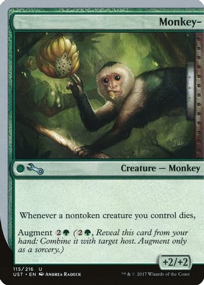 Monkey Unstable Magic card