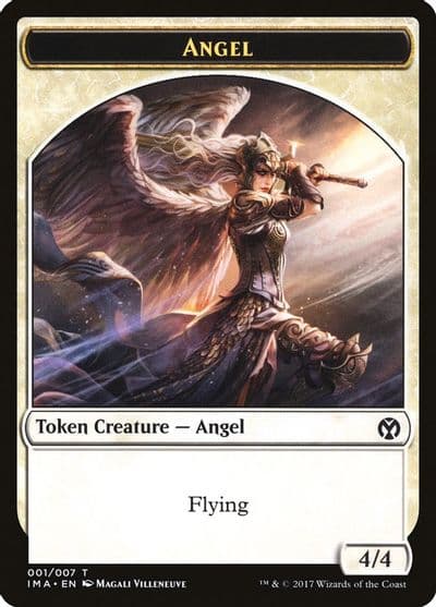 Angel Token 001 Iconic Masters Magic card