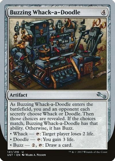 Buzzing Whack a Doodle Unstable Magic card