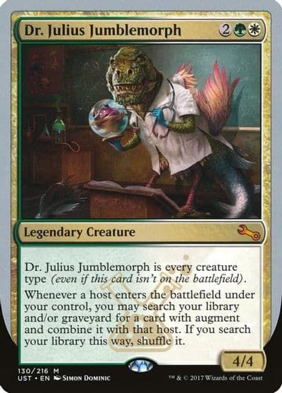 Dr Julius Jumblemorph Unstable Magic card