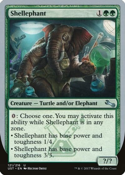 Shellephant Unstable Magic card
