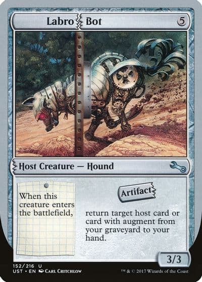 Labro Bot Unstable Magic card