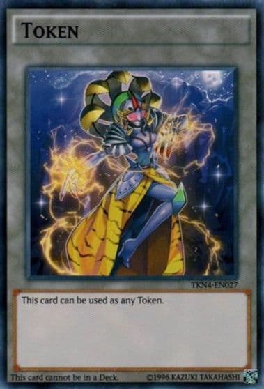 Token Mithra the Thunder Vassal Yu-Gi-Oh! Tokens Yu-Gi-Oh! card