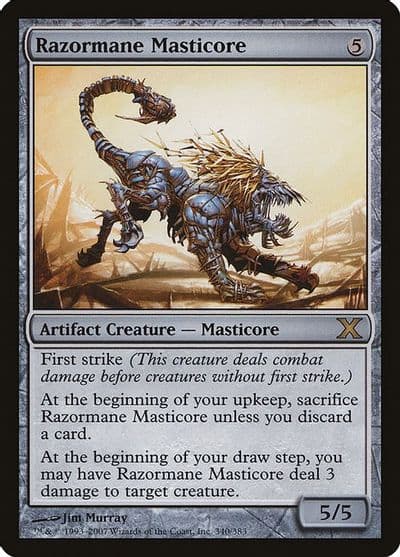 Razormane Masticore 10th Edition Magic card