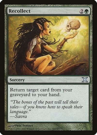 Recollect 10th Edition Magic card