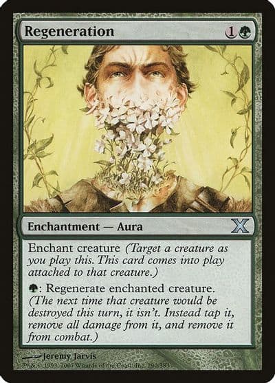 Regeneration 10th Edition Magic card