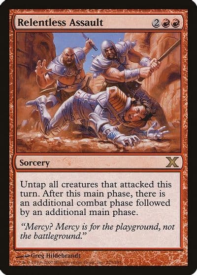 Relentless Assault 10th Edition Magic card