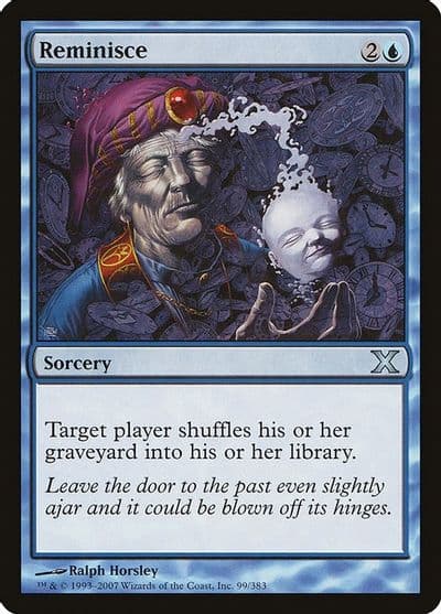 Reminisce 10th Edition Magic card