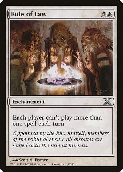 Rule of Law 10th Edition Magic card