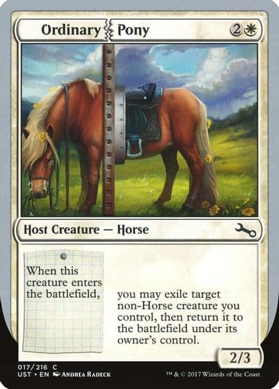 Ordinary Pony Unstable Magic card